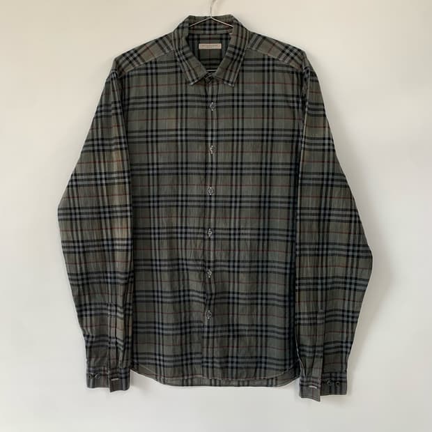 버버리 체크 셔츠