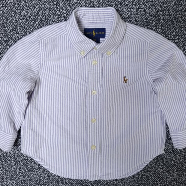 [무료배송][18M]폴로 베이비 옥스포드 셔츠 남방