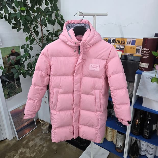 블루독 여아 구스다운 롱패딩 155