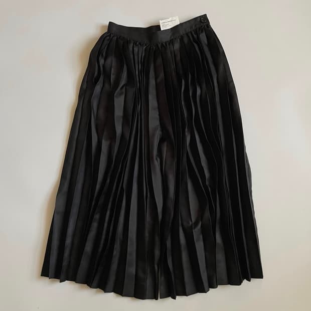 트리콧 꼼데가르송 플리츠 팬츠 스커트