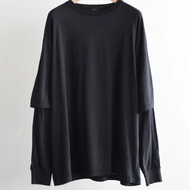 (교환) 코모리 COMOLI 26AW 티셔츠 Thin Cotton Lay