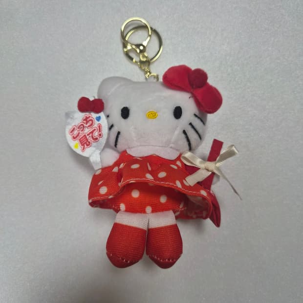 헬로키티 응원봉 키링