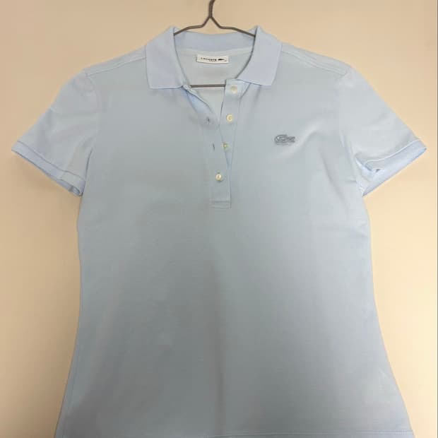 Lacoste 슬림핏 미니피케 폴로 셔츠