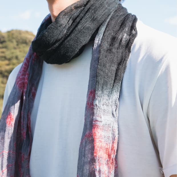 JP vintage scarf