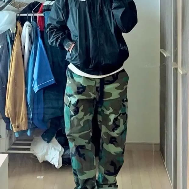 [USA vintage] 80s usa Woodland BDU 팬츠