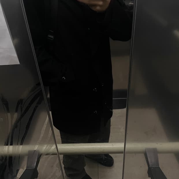 Y’s 와이즈 울 랩코트