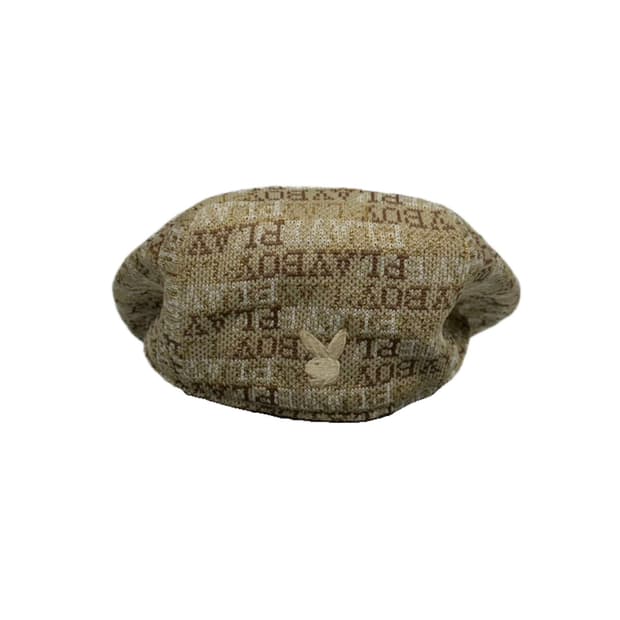 플레이보이 로고 패턴 헌팅캡 (일본판) 일본빈티지