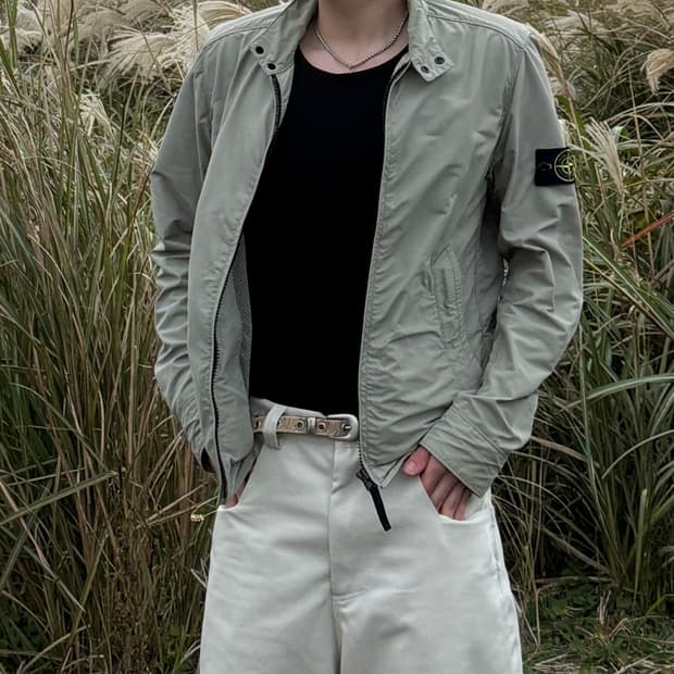 stone island 마이크로 렙스 보머자켓