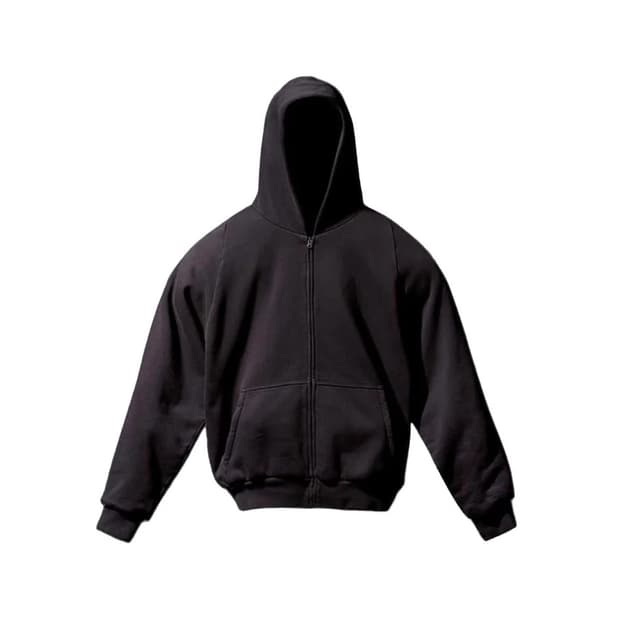 Yeezy gap hoodie zip-up black