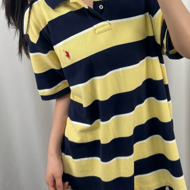 폴로 스트라이프 PK 반팔 카라티