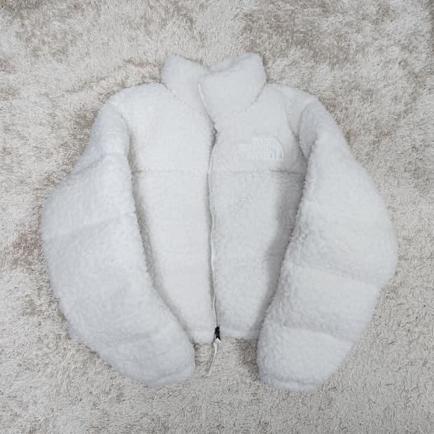 노스페이스 셰르파 눕시 우먼 M 화이트