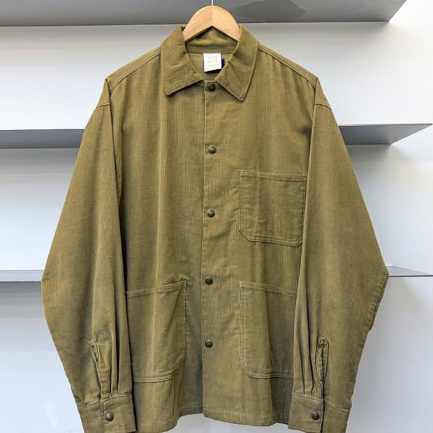 궁호 커버올 코듀로이 워크 자켓