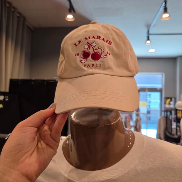 [빈티지] USA 모자 볼캡 / 체리