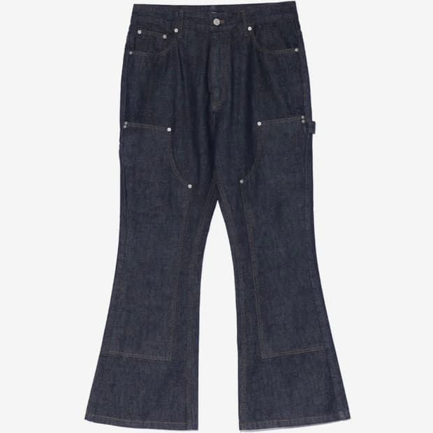 이에이 MAC FLARE DENIM PANTS Indigo