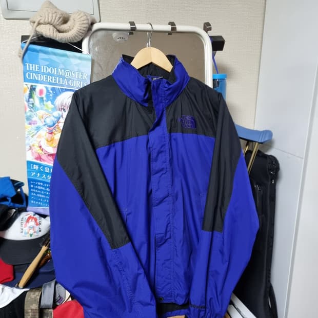 90's 노스페이스 플리스 바람막이 자켓 XL