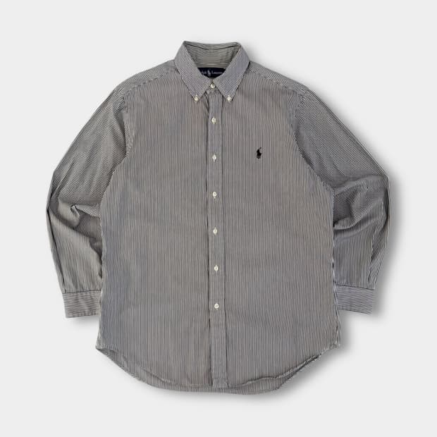 폴로 랄프로렌 루즈핏 잔 스트라이프 셔츠