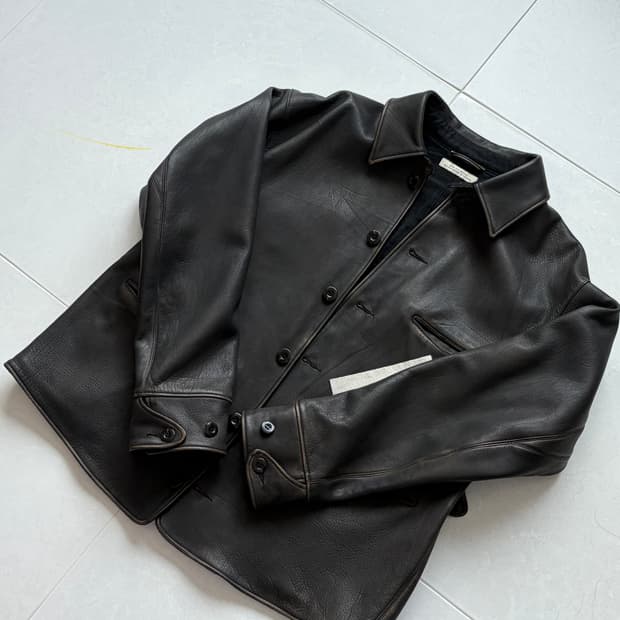 올드조 / 파티나 디어스킨 오토모바일 코트 / 38