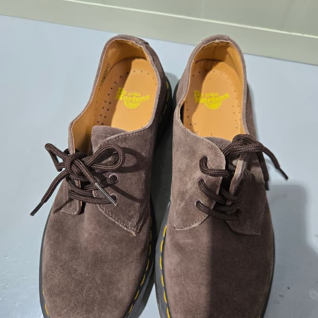 닥터마틴 1461 스웨이드 브라운 