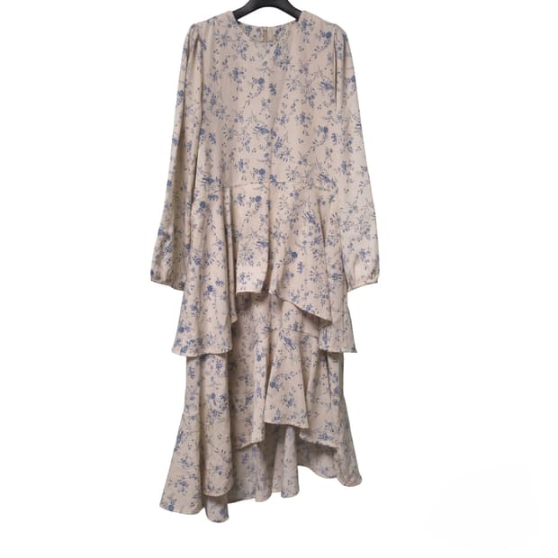 [F] 플라워 롱 원피스