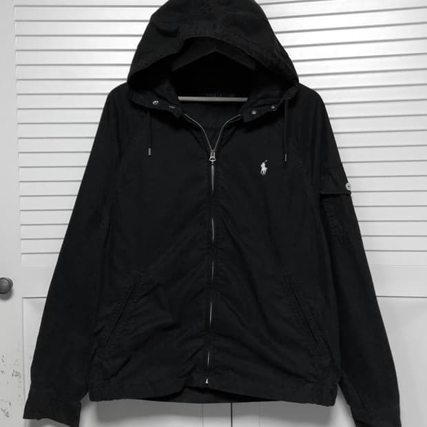 폴로 랄프로렌 후드 자켓 블루종 상태굿