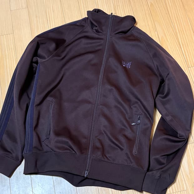 니들스 24fw 다크브라운 트랙자켓 L