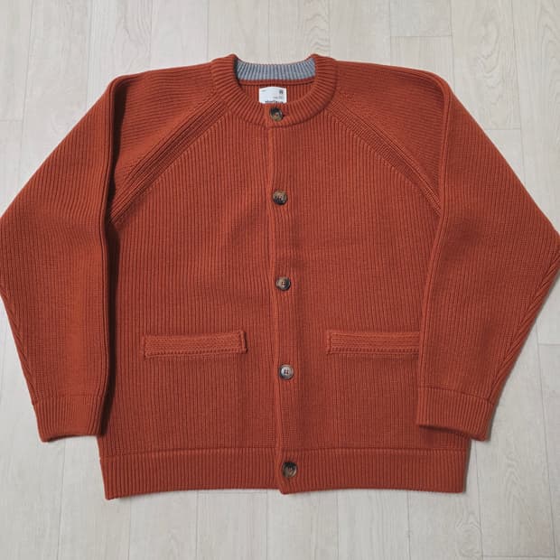 [M] 홀리선 아네트 가디건 러스트 오렌지