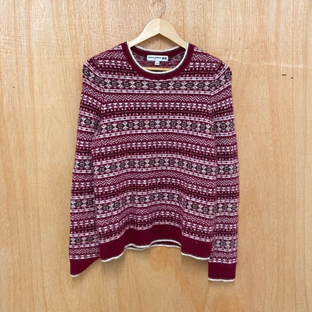 UNIQLO x INES DE LA FRESSANGE fair isle