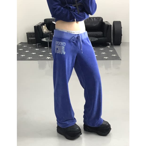 Juicy Couture Y2k Velvet Pants