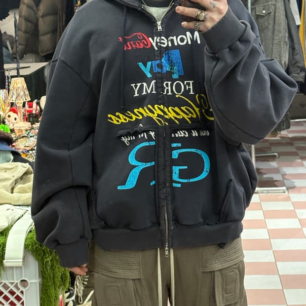 TTF✳️프로젝트GR 해피니스 투웨이 집업