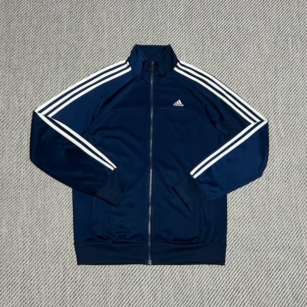 [L] adidas 아디다스 네이비 에센셜 트랙 져지