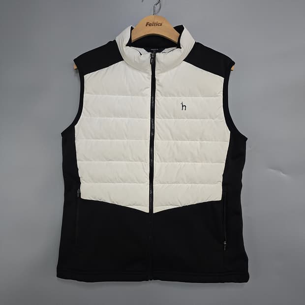 헤지스(HAZZYS) 골프 경량 패딩 베스트 100