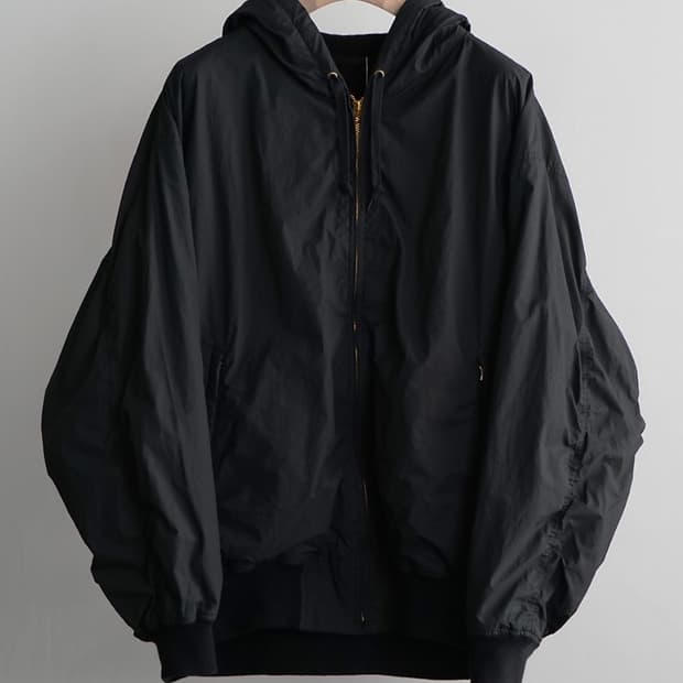 코모리 코튼 나일론 집 파카