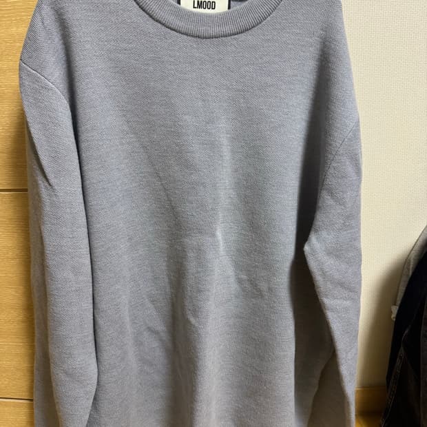 엘무드 화란 세미오버 니트 애쉬 블루 [48]