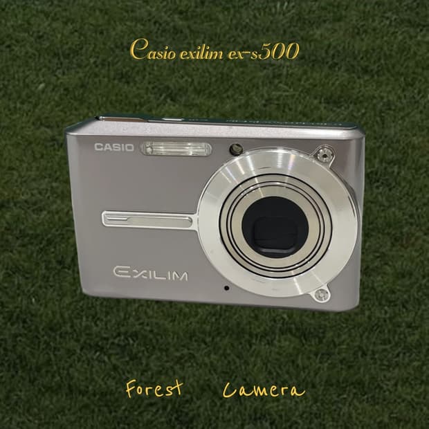 (풀박스)카시오 exilim ex-s500 디지털카메라 빈티지디카