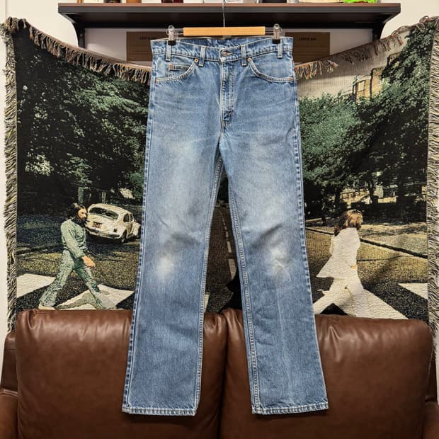 90s 리바이스 517 오렌지탭 부츠컷 데님 made in USA (32