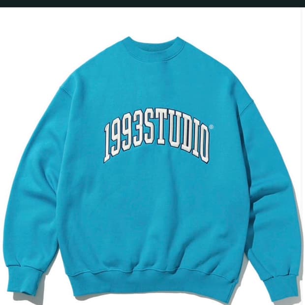 1993스튜디오 아치 로고 맨투맨 L