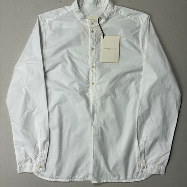 TOOGOOD 투굿 더 보타니스트 셔츠 포플린 화이트