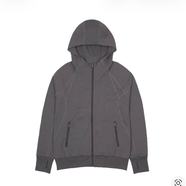 산산기어 슬링 집업 후디 차콜