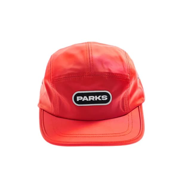 나일론 캠프 캡 레드