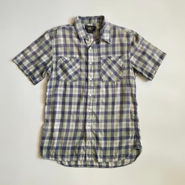 Rrl 체크 셔츠