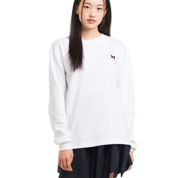 아이앱 쿠로미 화이트 롱슬리브 - S,M