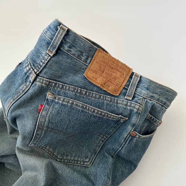 빈티지 리바이스 levis 발렌시아 공장 데님 청바지