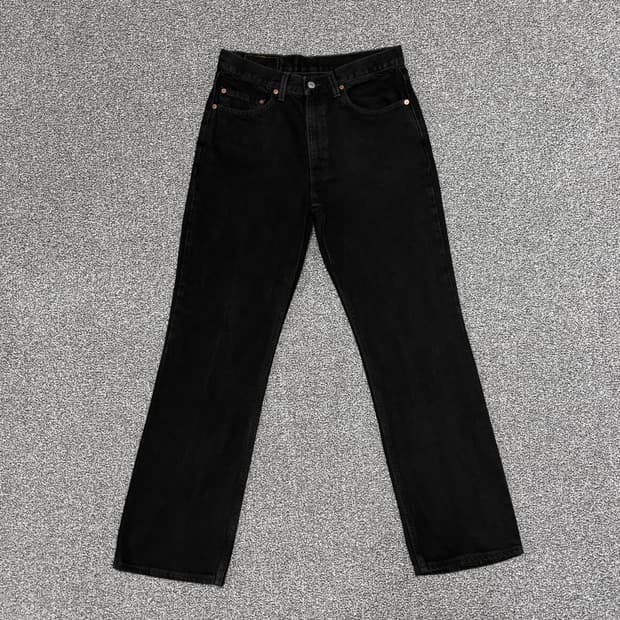 00s 빈티지 리바이스 517 블랙 허리39.5cm