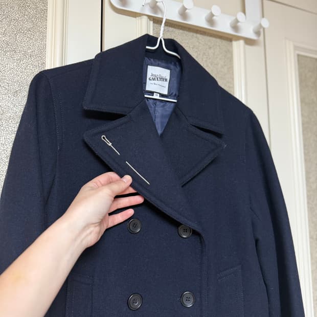 장 폴 고티에 모직 반코트