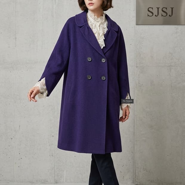 시스템  핸드메이드  코트 (Royal Purple)