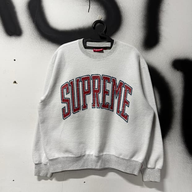 FW23 슈프림 인사이드 아웃 크루넥 스웻 셔츠