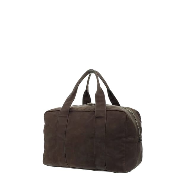 [정품] 프라다 광목 빈티지 여행 가방 캔버스 보스턴백