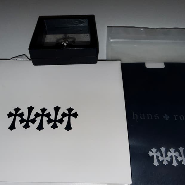 chrome hearts ch플러스 버블검링 us 7.5호