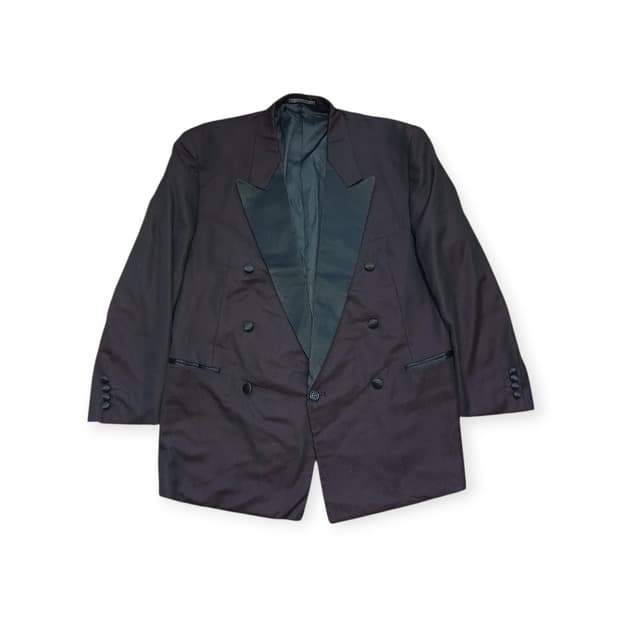 입생로랑 더블 브레스티드 턱시도 자켓