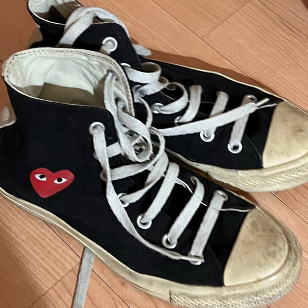 [245]꼼데가르송 컨버스 하이